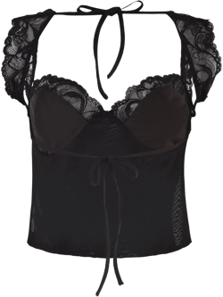 NYOMI TOP - BLACK