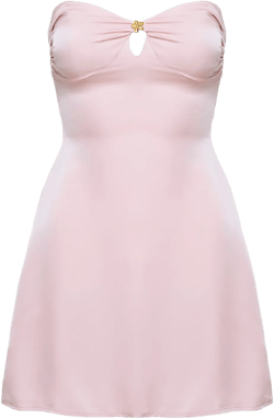 Americano Mini Dress Pink Petite