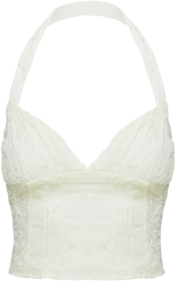 Aspyn Halter Top Yellow