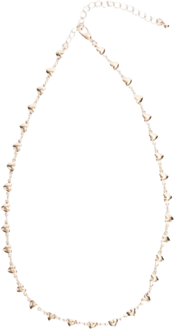 Kinsey Heart Necklace Gold