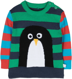 penguin striped jumper
