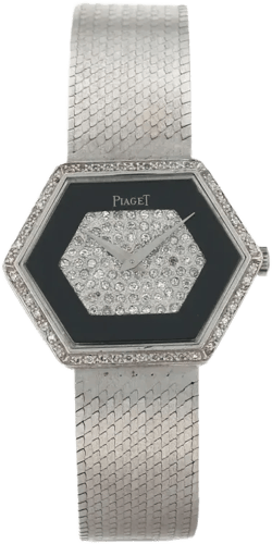 1970 pre-owned hexagonal-face 29mm