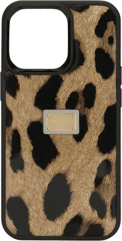leopard-print iPhone 14 Pro case