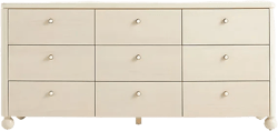 Tasha Lacquer Nine-Drawer Dresser
