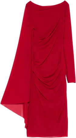 Mousse midi dress