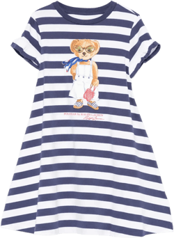 Polo Bear-motif dress