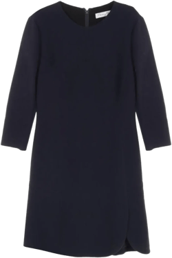 2010s three-quarter sleeve dress 