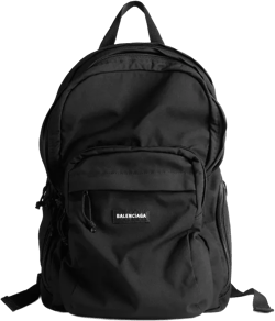 Men's Explorer Multipocket Backpack in Black