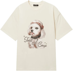 photograph-print T-shirt