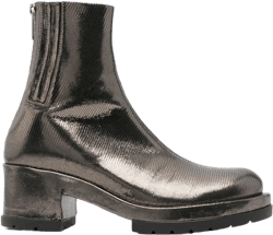 lizard-skin effect boots