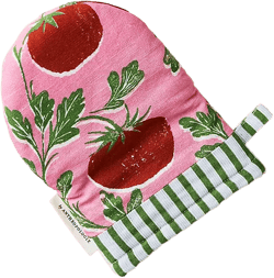 Luca Block Print Oven Mitt