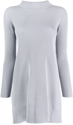 Portrait fine-ribbed jumper