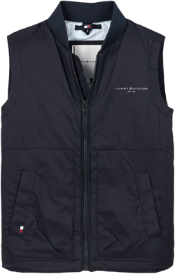 logo-print gilet