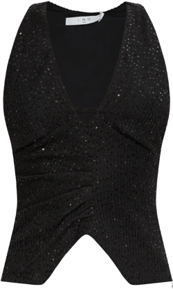 drap detailing vest