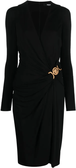 Medusa '95 midi wrap dress