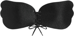 LACE UP REUSABLE ADHESIVE NIPPLE COVER