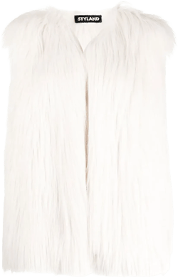 faux-fur gilet