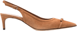 50mm suede pumps