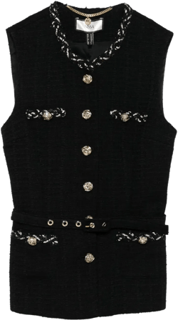 bouclé gilet 