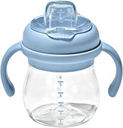 OXO Tot Transitions Soft Spout Sippy Cup With Removable Handles 6 oz.