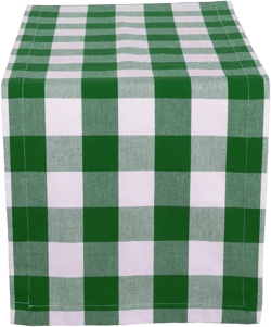 Shamrock Buffalo Check Table Runner