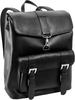 Hagen Leather Laptop Backpack
