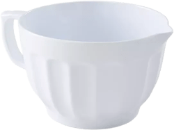 Fluted 4-Qt. Melamine Batter Bowl