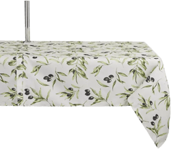 Print Outdoor Tablecloth with Zipper, 60x84