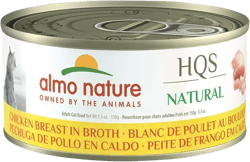 HQS Natural Cat 24pk (5.3oz): Chicken Breast In Broth
