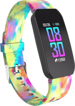 Unisex Tiedye Silicone Strap Active Smartwatch 44mm