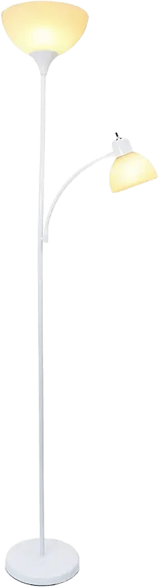 Creekwood Home Essentix 71.5" Tall Traditional 2 Light Mother Daughter Metal Floor Lamp 