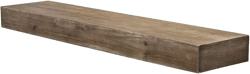 American Art Decor Rustic Wood Floating Wall Shelf