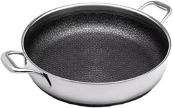 Livwell DiamondClad Stainless Steel Aluminum Core 14" Hybrid Everything Pan