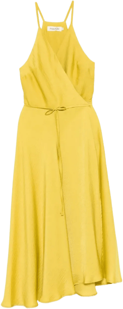 satin midi dress