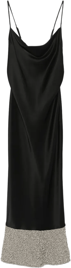 satin midi dress 