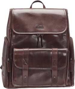 Men's Buffalo Backpack with Zippered Laptop, Tablet Compartment