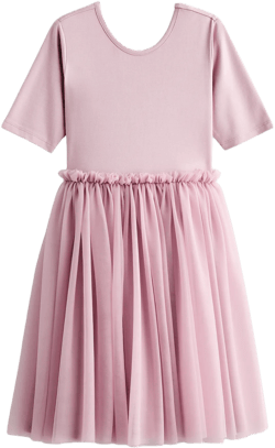 Organic Cotton Tulle Tutu Dress