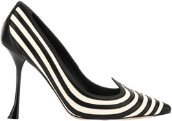 10mm stripe-detail pumps