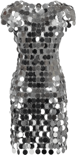 Sparkle Discs mini dress