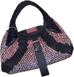 Spy glitter handbag