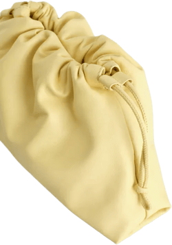 MINI CAVATELLI CLUTCH BAG - LEATHER