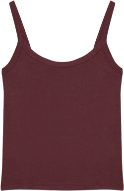 HOMESTRETCH™ RIB SCOOPNECK CAMI TANK