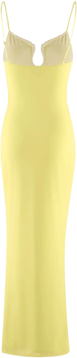 MIARA DRESS - YELLOW : PALE YELLOW : CITRUS