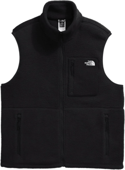 THE NORTH FACE Men's Yumiori Vest | Lightweight Fleece Zip Up With Stretch Binding, Internal Cinch Cord & Zip Pockets X-Large Tnf Black