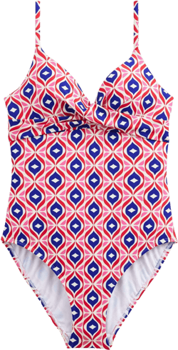 Capri Cup-size Swimsuit-Rubicondo, Diamond Wave