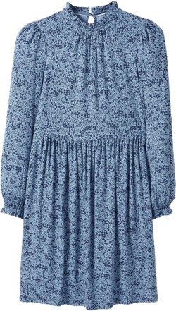 Clara Jersey Dress-Frost Blue, Enchanting Forest