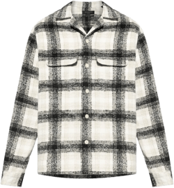 checked pocket shirt