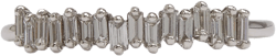 Suzanne Kalan - Mini Baguette Diamond Band - (Gold)