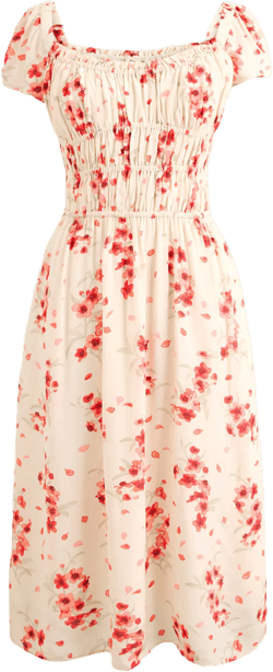 Rouje X J.Crew R&ecirc;verie dress in vintage floral