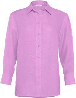 Mignonette button-down linen shirt